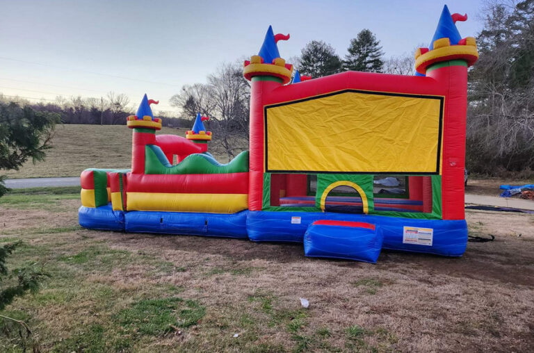 Circus Bounce house Obstacle Combo